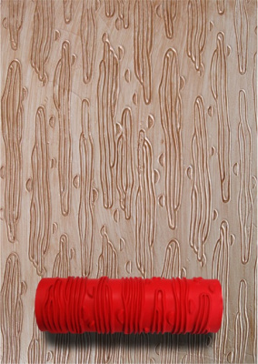 Валик фактурный для декоративной штукатурки с эффектом "Кора северного Мирта" 010 (180 мм)